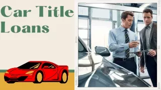 Apply For Car Title Loans With Loan Center Canada