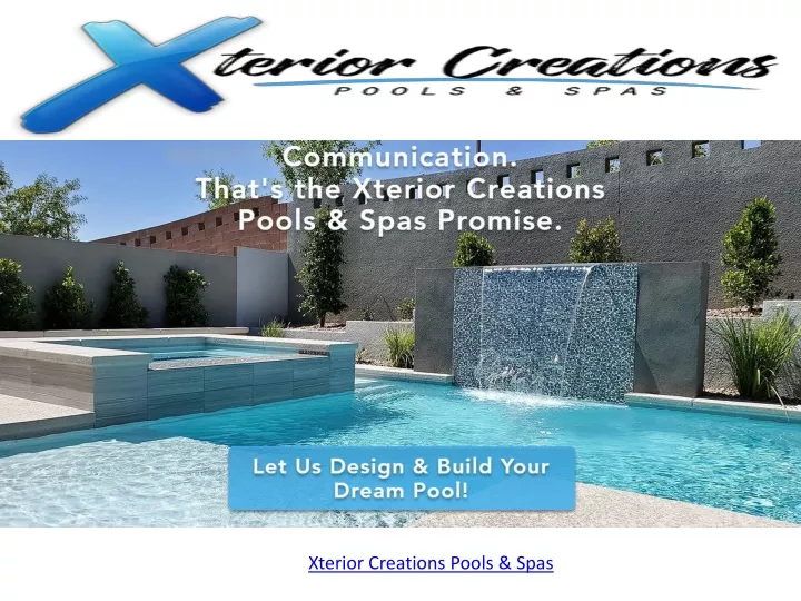 xterior creations pools spas