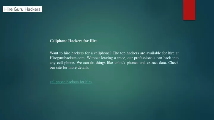 cellphone hackers for hire