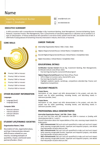 Visual-Resume-Template-Finance-Student