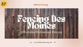 Affordable Fence Repair in Des Moines, WA