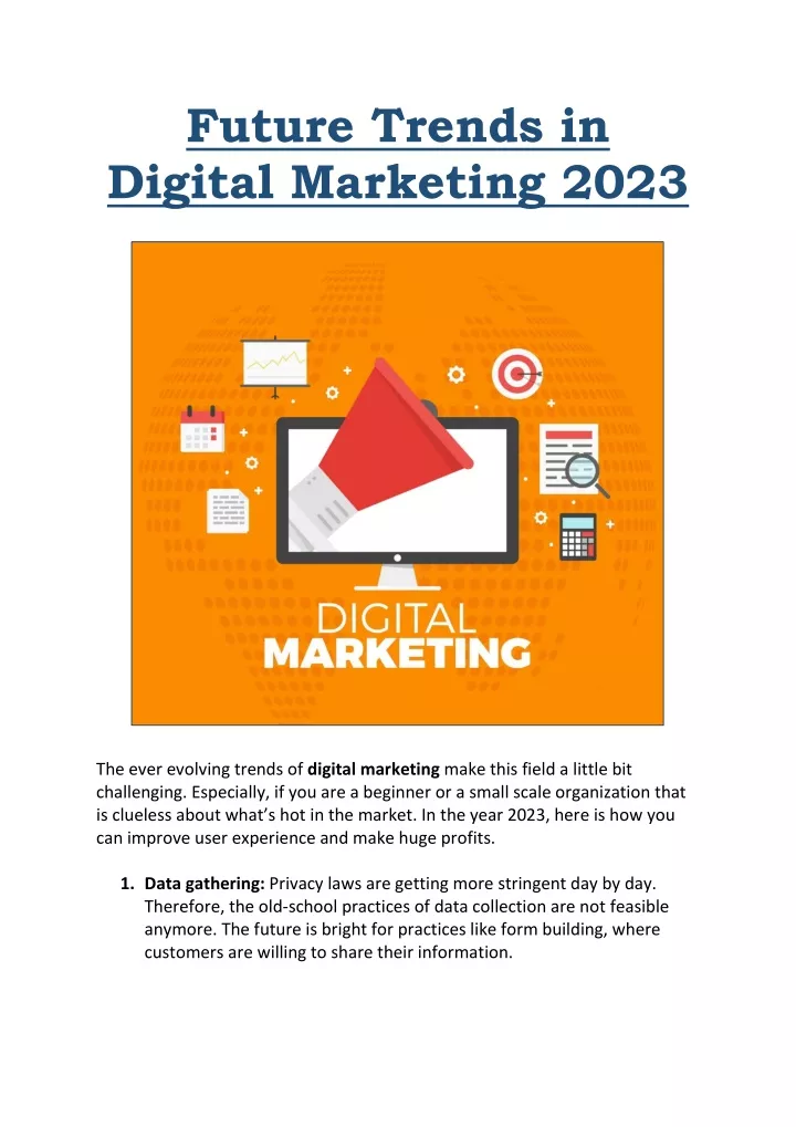 PPT - Future Trends In Digital Marketing 2023 PowerPoint Presentation ...