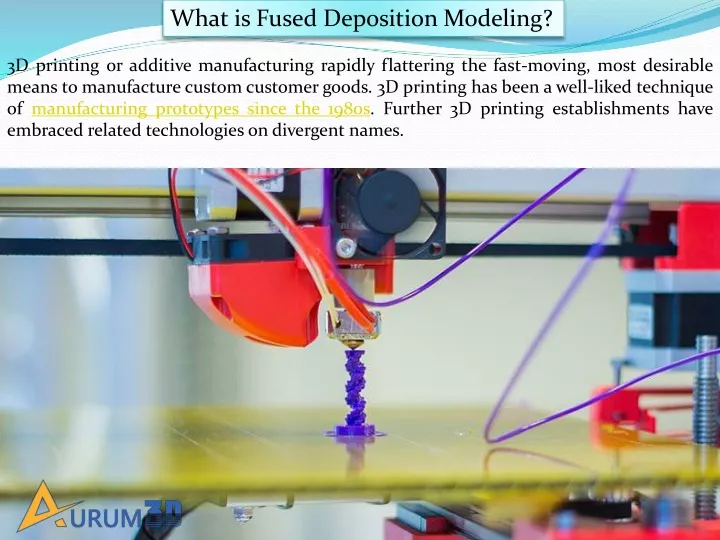what is fused deposition modeling