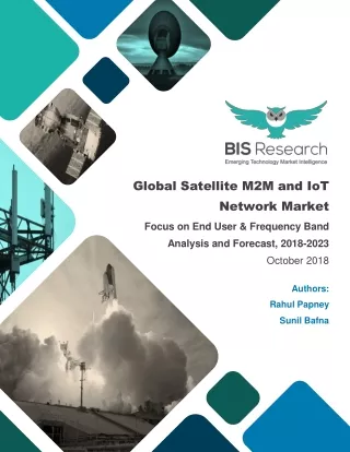 global satellite m2m and iot network market