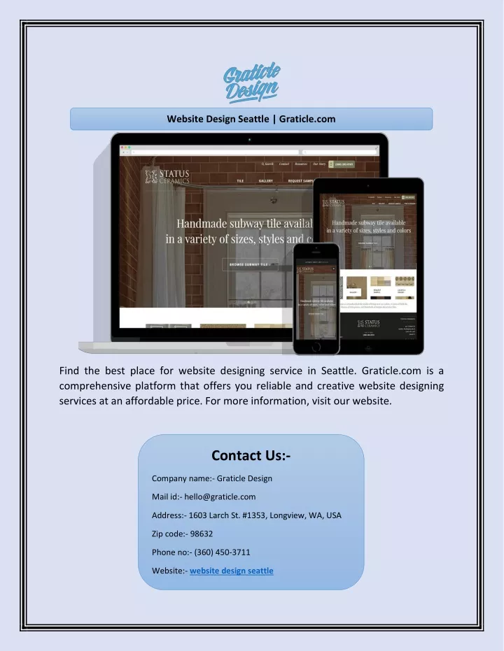 website design seattle graticle com