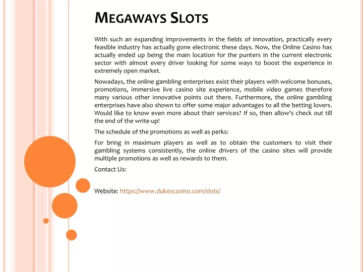 megaways slots