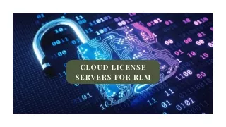 Cloud License Servers