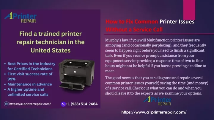 how to fix common printer issues without
