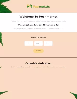 Posh Market Online Store