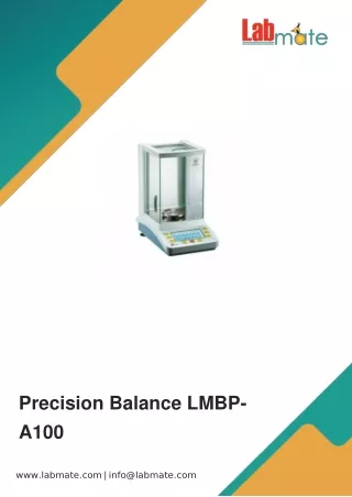 precision balance lmbp a100
