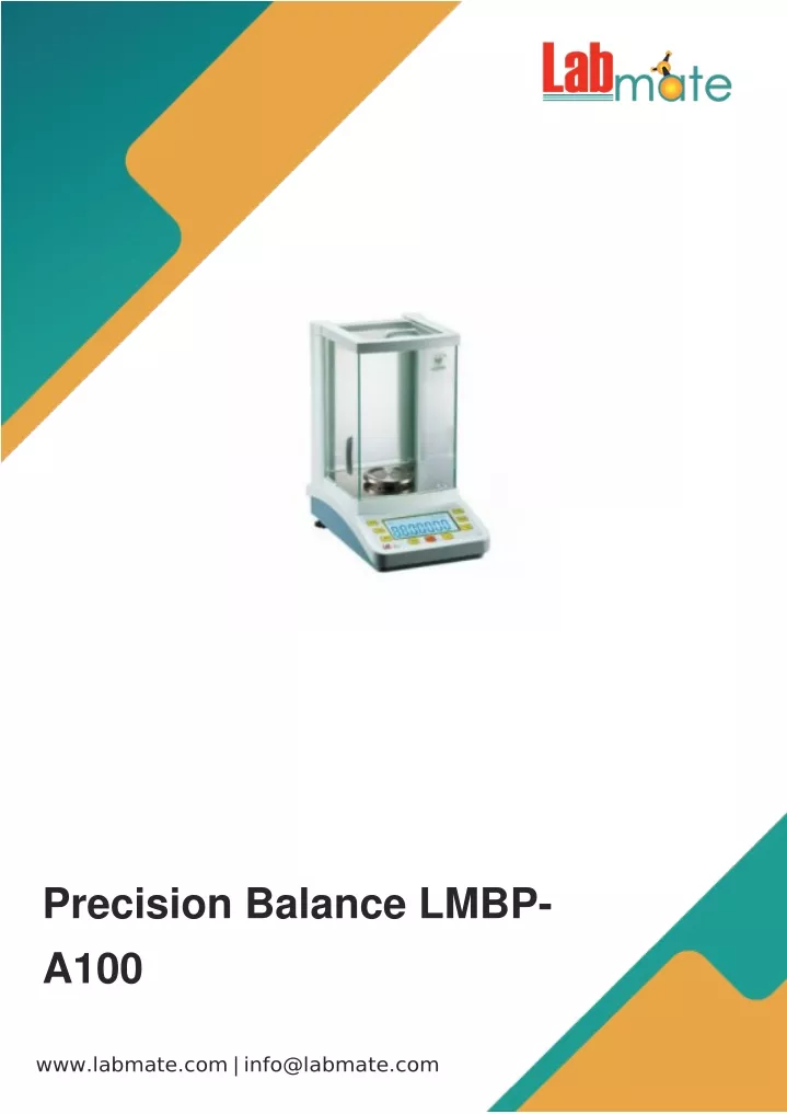 precision balance lmbp a100