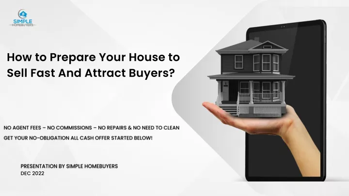 how to prepare your house to sell fast