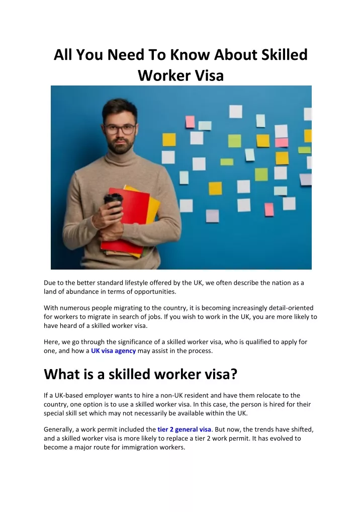 all you need to know about skilled worker visa