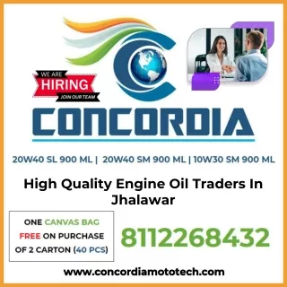 High Quality Engine Oil Traders In Jhalawar