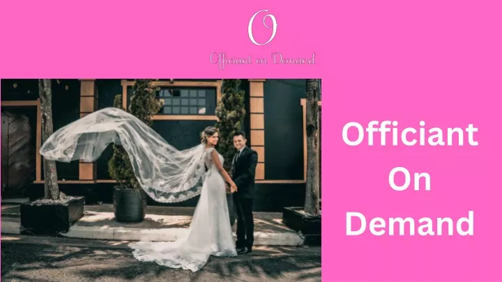 officiant on demand