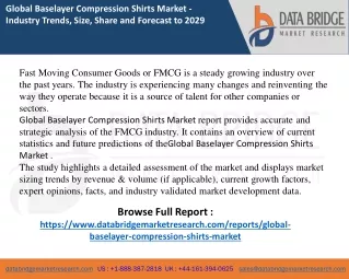 global baselayer compression shirts market
