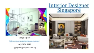 Award Winning Interior Designer Singapore | Design4space