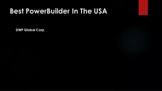 best powerbuilder in the usa