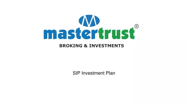 sip investment plan