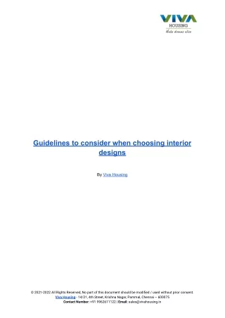Guidelines to Consider When Choosing Interior Designs.docx
