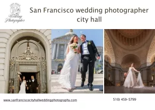 San Francisco wedding photographer city hall