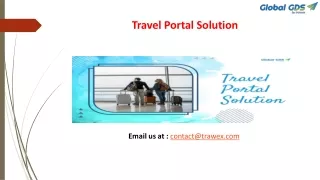 travel portal solution