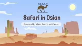 safari in osian