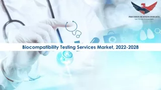 biocompatibility testing services market 2022 2028