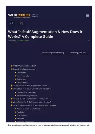What Is Staff Augmentation & How Does It Works
