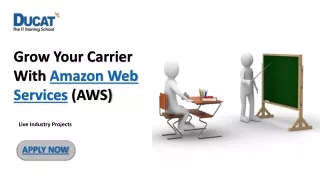 Grow Your Carrier With Amazon Web Services (AWS)
