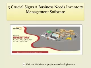 3 Crucial Signs a Business Need Inventory Management Software