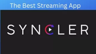 Syncler App