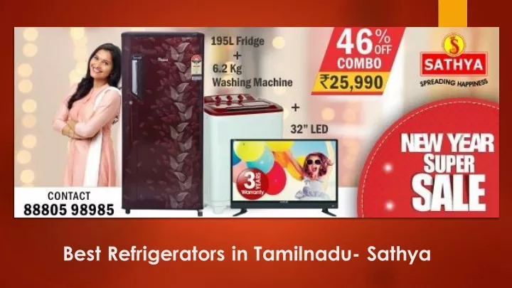 best refrigerators in tamilnadu sathya