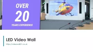 led video wall