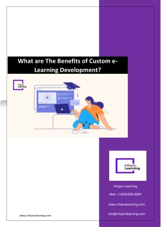 what are the benefits of custom e learning