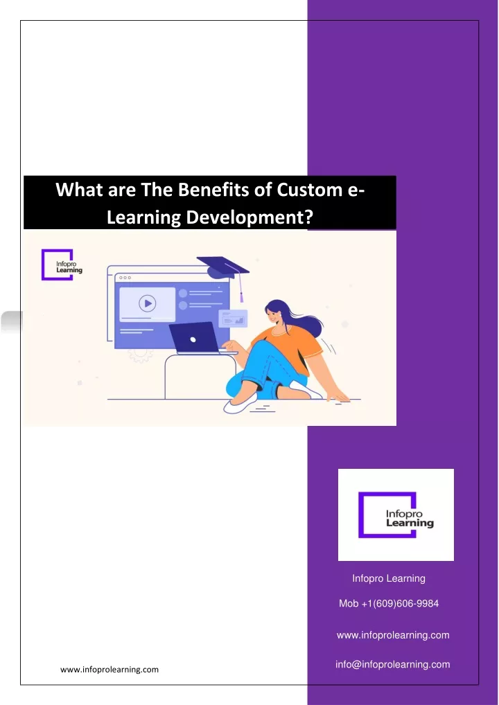 what are the benefits of custom e learning