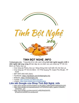 tinh b t ngh info tinhbotnghe info trang