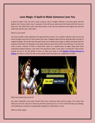 Love Magic