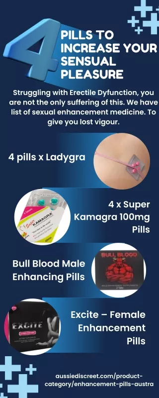 4 Pills to Increase Your Sensual Pleasure