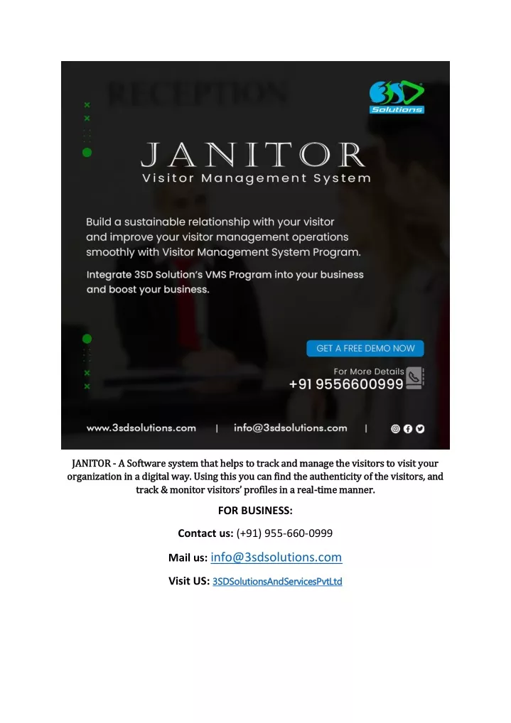 janitor janitor a software system that helps