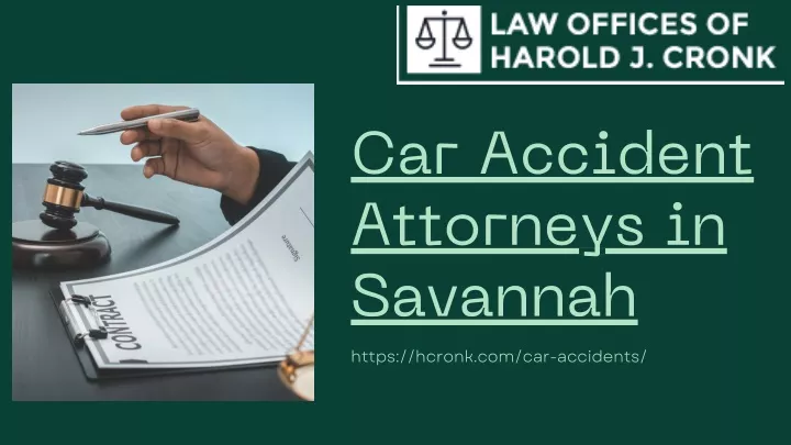 car accident attorneys in savannah