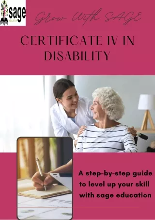 Certificate Iv in Ageing Support Online