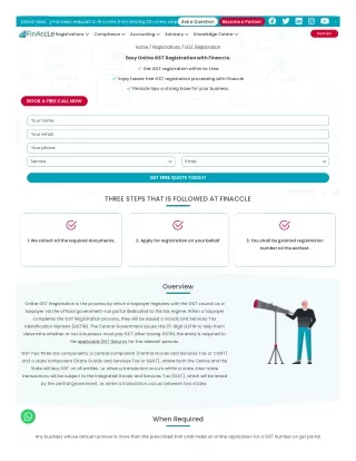 Online GST Registration