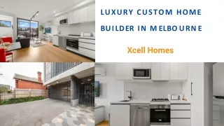 Luxury Custom Home Builder in Melbourne