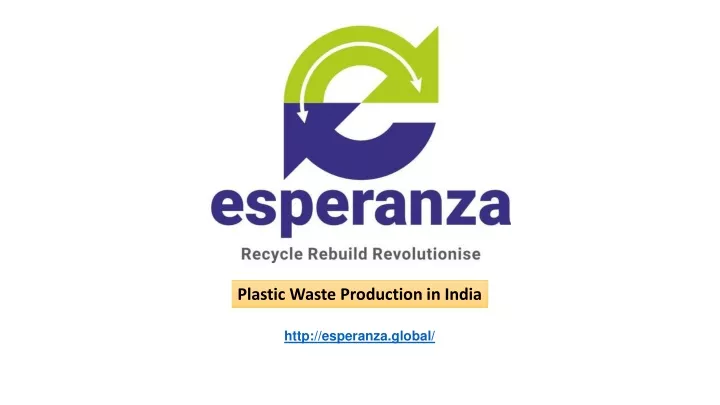 plastic waste p roduction in india