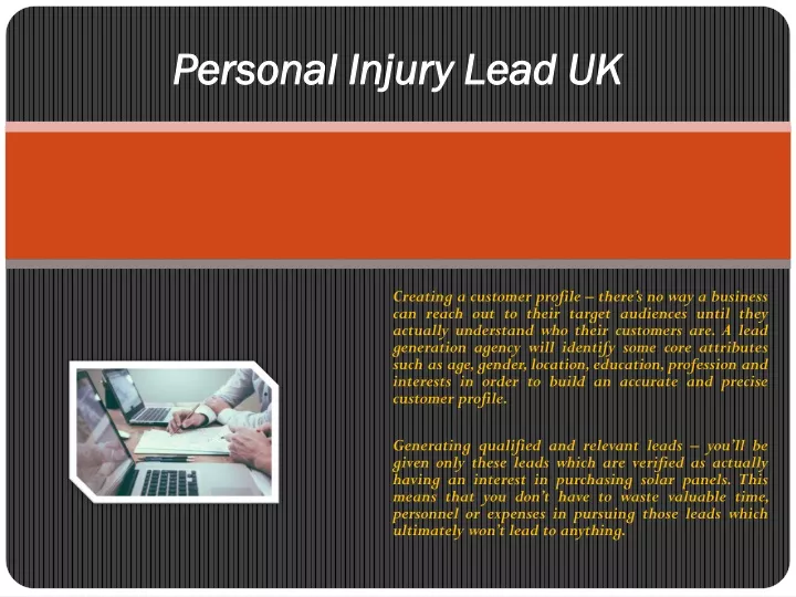 personal injury lead uk