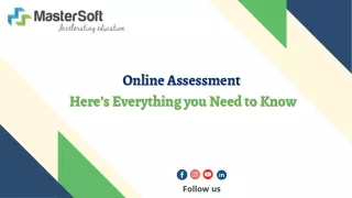 Why choose online assessment over traditional assessment?