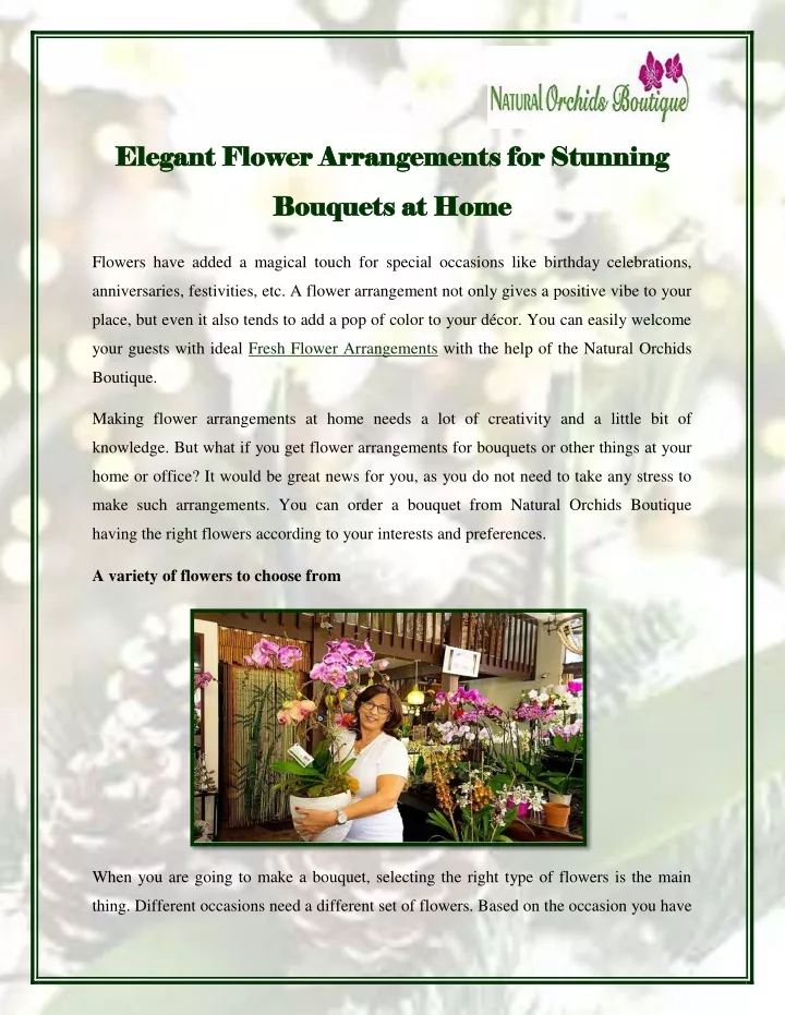 elegant flower arrangements for stunning elegant