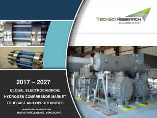 Electrochemical Hydrogen Compressor Market Is Projected To Grow At CAGR of 13.96