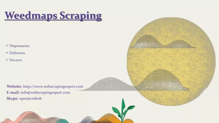 weedmaps scraping